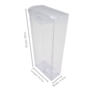 Sock Box Clear 87 X 44 X 20cm 5 Pieces