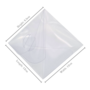 Pyramid Box Clear 12 X 12 X 95cm 5 Pieces