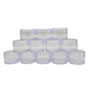 Plastic Containers Clear 3 X 43cm 12 Pieces 3