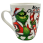 Grinch With Candy Cane Mug 350 Ml