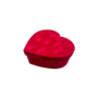 Small Velvet Heart Gift Box Red 21 X 20 X 85cm