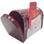 Christmas Post Box Tin Santa 134 X 8 X 95cm 3