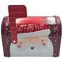 Christmas Post Box Tin Santa 134 X 8 X 95cm