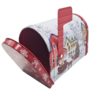 Christmas Post Box Tin Christmas Village 134 X 8 X 95cm 3