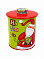 135 X 15 Cm Christmas Tin Santa Ho Ho Ho Treat Tin Side