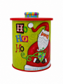 135 X 15 Cm Christmas Tin Santa Ho Ho Ho Treat Tin