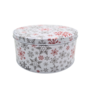 Small Christmas Round Tin Snowflakes 135 X 72cm