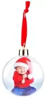 8cm Transparent Photo Frame Ball 1