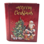 Christmas Book Tin Santa Tree 117 X 10 X 38cm