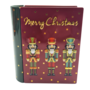 Christmas Book Tin Nutcrackers 117 X 10 X 38cm