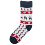 Christmas Socks Nordic Red White And Blue Adult One Size Fits Most Adults