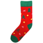 Christmas Socks Green Trees One Size Fits Most Adults
