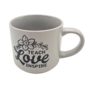 Ceramic Mug Teach Love Inspire 450ml 10x9cm