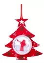 Hanging Snow Globe With Felt Tree 1