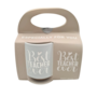 Mug Best Teacher Ever Cursive Writing White 300ml 8x99cm 2