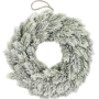 Snow Pine Needle Wreath 28 Cm Xma1pw