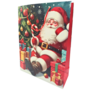 Christmas Gift Bag Santa With Christmas Tree And Gifts 31 X 42 X 12cm
