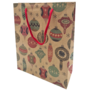 Christmas Gift Bag Baubles 19 X 244 X 82cm