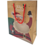 Christmas Gift Bag Santa Feliz Navidad 38 X 496 X 12cm