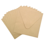 Envelopes Natural 14 X 14cm 10 Pieces