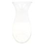 Clear Waisted Flower Glass Vase 16 X 34cm