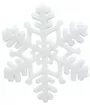30cm Glitter Snowflake Hanging Ornament