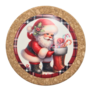 Christmas Coaster Santa And Sock 102cm