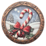 Christmas Pot Coaster Candy Cane 20cm