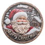 Christmas Pot Coaster Santa 20cm