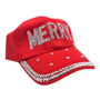 Christmas Bling Bling Merry Cap 19cm