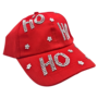Christmas Bling Bling Ho Ho Ho Cap 19cm