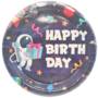 Astronaut Design Paper Plates 23cm 10 Pieces
