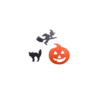 Halloween Confetti Black And Orange 4