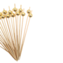 Bamboo Picks Gold 125cm 20 Pieces 2