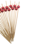 Bamboo Picks Red 125cm 20 Pieces 2