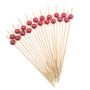 Bamboo Picks Red 125cm 20 Pieces