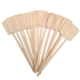Wooden Paddle Stirrers 16cm 20 Pieces
