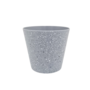 Plastic Planter Pot Grey 14 X 13cm