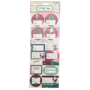 Christmas Stick On Gift Tags Red And Green 42 Pieces