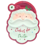 Ceramic Christmas Plate Santa 23 X 29 X 26cm