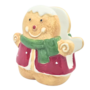 Ceramic Serviette Holder Gingerbread Man 104 X 6 X 105cm