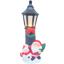 Battery Operated Santa Lighthouse 96 X 78 X 238cm