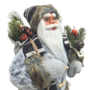Father Christmas Grey 45cm 2