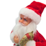 Musical Battery Operated Father Christmas 30cm 2