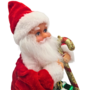 Musical Battery Operated Father Christmas 30cm 3
