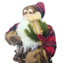 Father Christmas Tartan 90cm 2