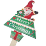 Christmas Picks Santa And Snowman 70cm 4