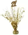 Gold Age 21 Balloon Weight For Helium Filled Balloons Birthday Party Anniversary Decoration