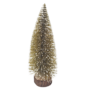 Bottle Brush Tree Gold 25cm