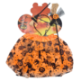 Pumpkin Tutu Set Black And Orange